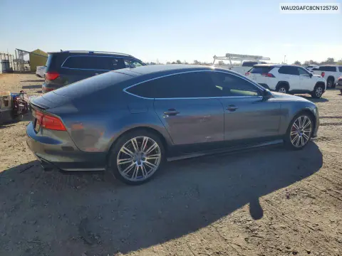 2012 Audi A7 Prestige VIN WAU2GAFC8CN125750 фото 3