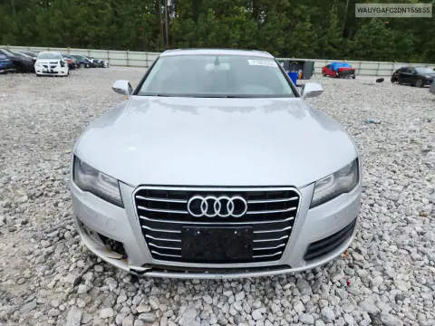 2013 Audi A7 Premium Plus VIN WAUYGAFC2DN155855 фото 5