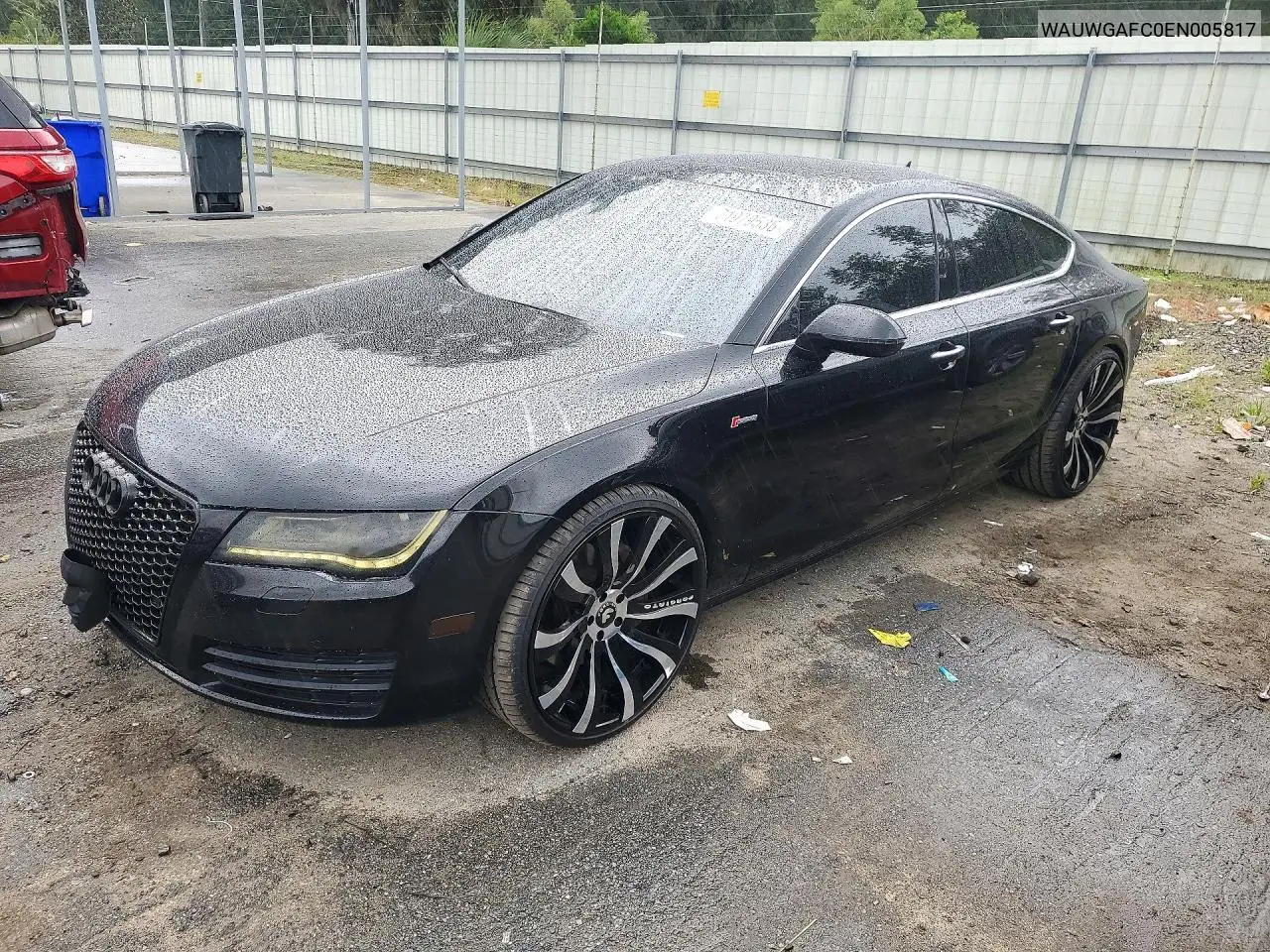 2014 Audi A7 Premium Plus VIN WAUWGAFC0EN005817 фото 1