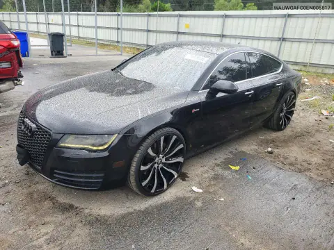 2014 Audi A7 Premium Plus VIN WAUWGAFC0EN005817 фото 1