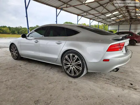 2014 Audi A7 Premium Plus VIN WAUWGAFC9EN133862 фото 2