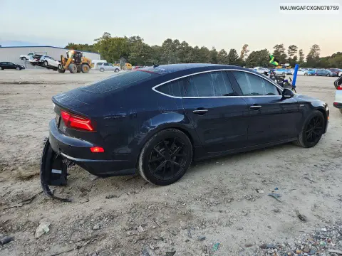 2016 Audi A7 Premium Plus VIN WAUWGAFCXGN078759 фото 3