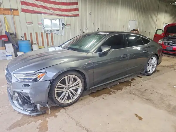 WAUV2AF27KN052078 — 2019 Audi A7, Передняя часть (Front End), фото до ремонта