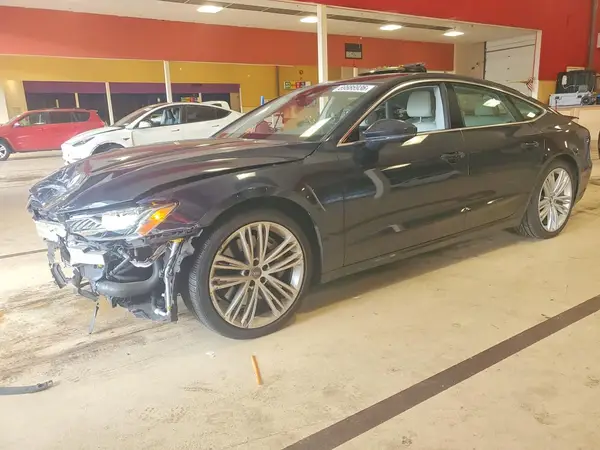 WAUR2AF25KN050833 — 2019 Audi A7, Передняя часть (Front End), фото до ремонта