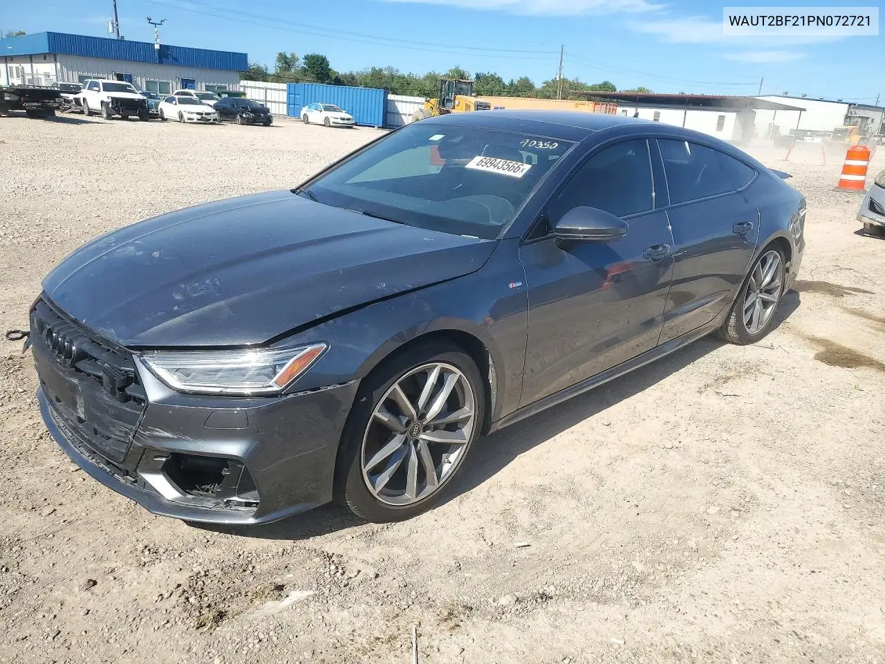 2023 Audi A7 Premium S-Line VIN WAUT2BF21PN072721 фото 1