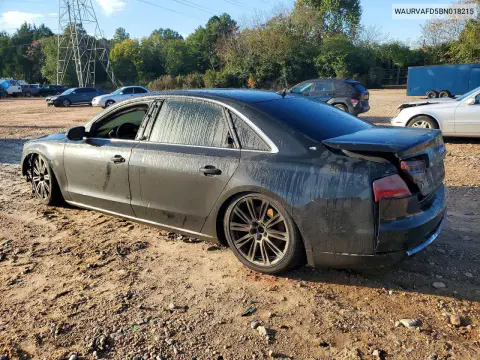 2011 Audi A8 L Quattro VIN WAURVAFD5BN018215 фото 2