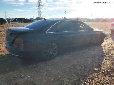 2011 Audi A8 L Quattro VIN WAURVAFD5BN018215 фото 3
