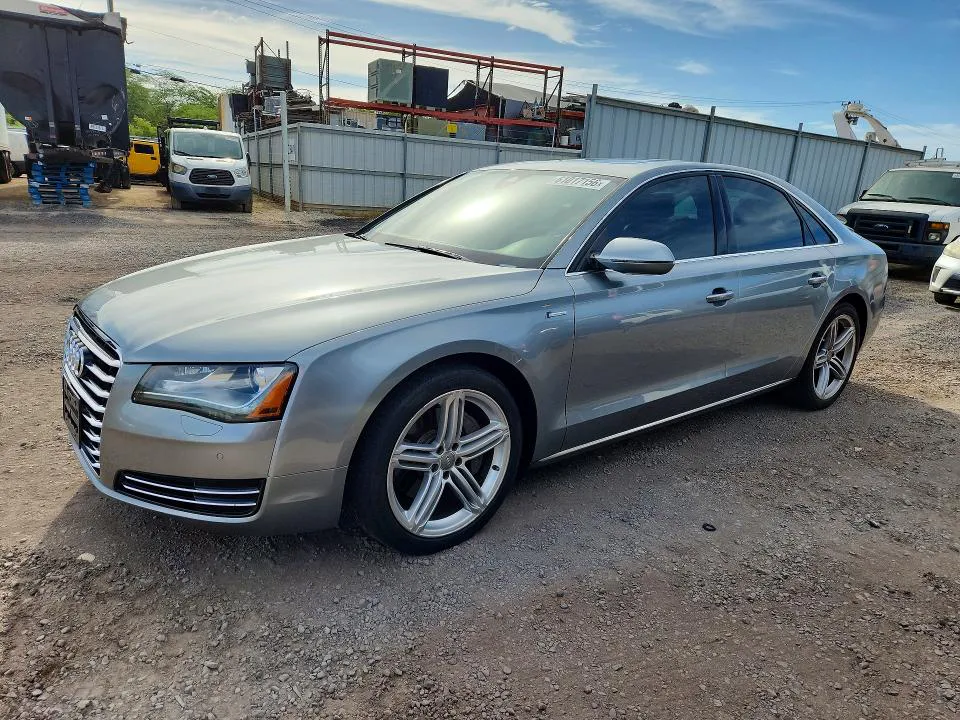 2013 AUDI A8 VIN WAUAGAFD4DN000850 фото 1