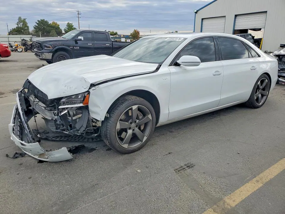 2014 Audi A8 VIN WAUR2AFD9EN002631 фото 1