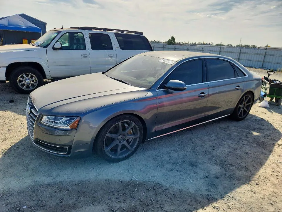 2015 Audi A8 VIN WAU3MAFD6FN001471 фото 1