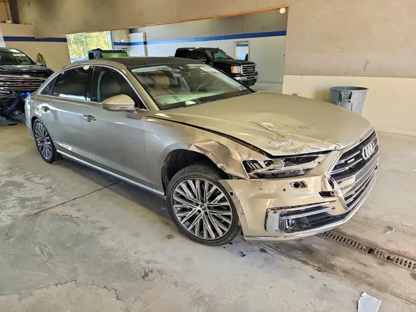 WAU8DAF88KN011812 — 2019 Audi A8, фото 4 с аукциона Copart, Передняя часть