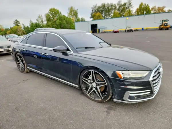 WAU8DAF82KN009120 — 2019 Audi A8, фото 4 с аукциона Copart, Боковая часть