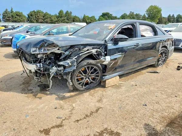 WAU8EAF83LN011599 — 2020 Audi A8, Передняя часть (Front End), фото до ремонта