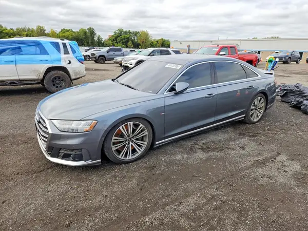 WAU8EAF83MN016299 — 2021 Audi A8, Подтопление (Water/Flood), фото до ремонта