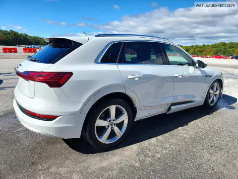 2019 Audi E-Tron Premium Plus VIN WA1LAAGEXKB022879 фото 3