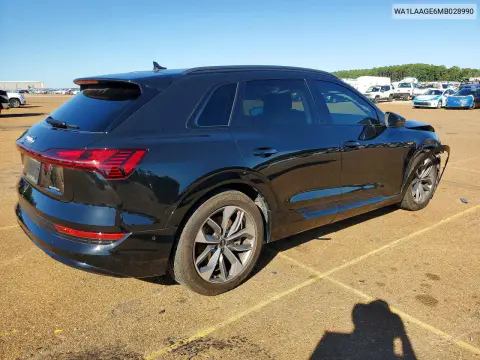 2021 Audi E-Tron Premium Plus VIN WA1LAAGE6MB028990 фото 3