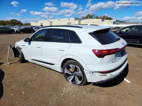 2022 Audi E-Tron Premium Plus VIN WA1LAAGEXNB012826 фото 2