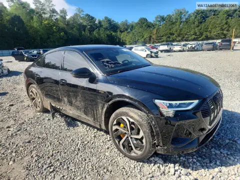 2022 Audi E-Tron Sportback Premium Plus VIN WA12AAGE1NB037061 фото 4