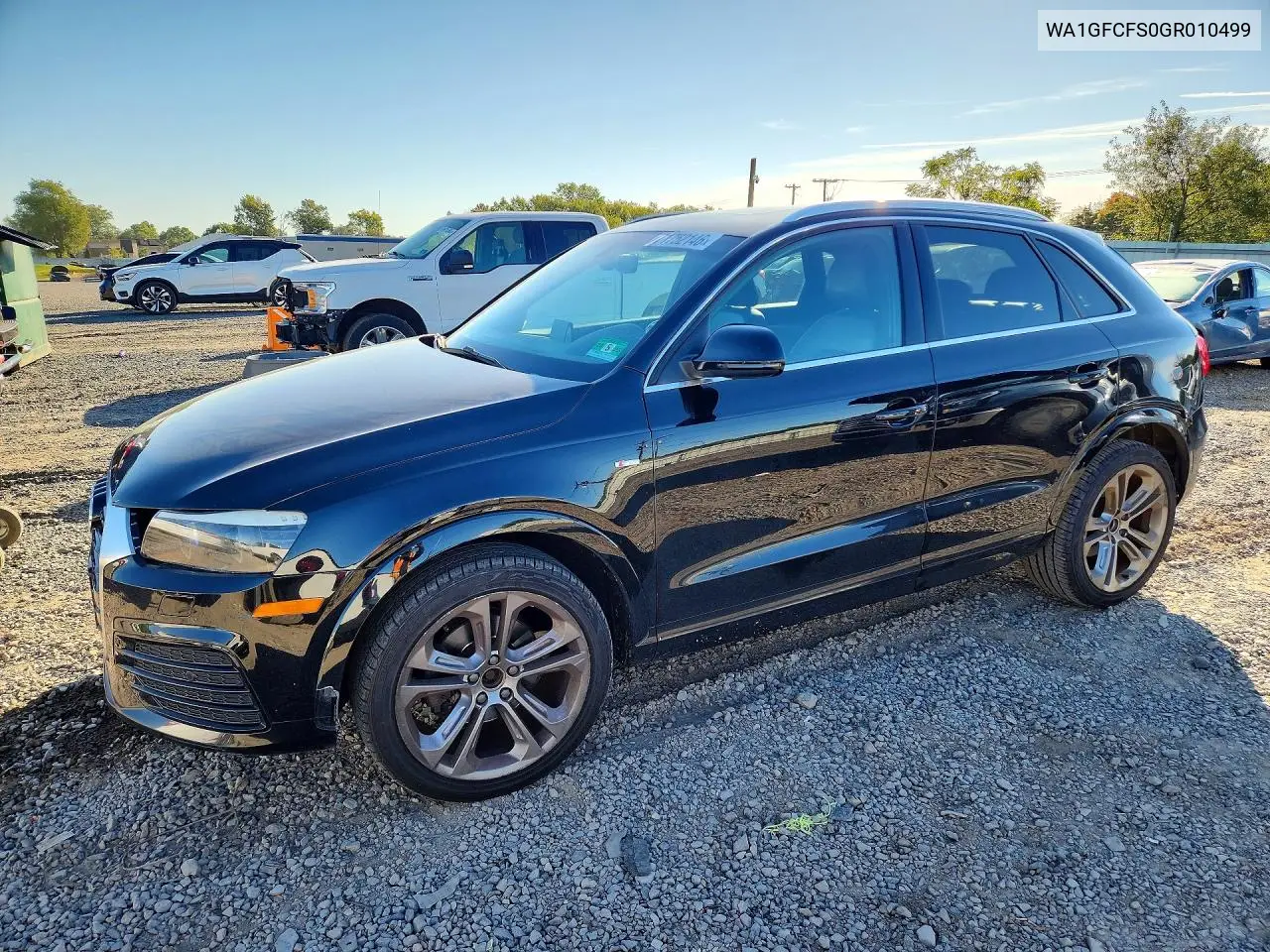 2016 Audi Q3 Prestige VIN WA1GFCFS0GR010499 фото 1