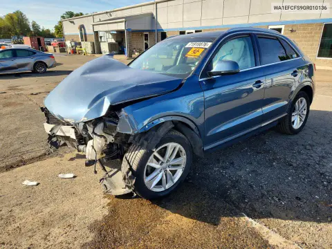WA1EFCFS9GR010136 — 2016 Audi Q3, Передняя часть, фото до ремонта
