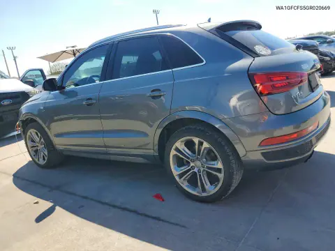 2016 Audi Q3 Prestige VIN WA1GFCFS5GR020669 фото 2