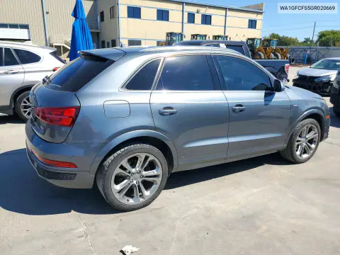 2016 Audi Q3 Prestige VIN WA1GFCFS5GR020669 фото 3