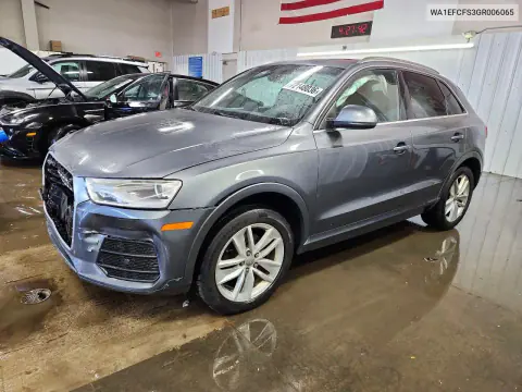 2016 Audi Q3 Premium Plus VIN WA1EFCFS3GR006065 фото 1