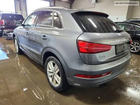 2016 Audi Q3 Premium Plus VIN WA1EFCFS3GR006065 фото 2