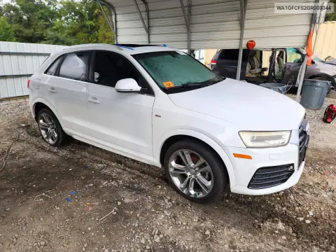 2016 Audi Q3 Prestige VIN WA1GFCFS2GR003344 фото 4