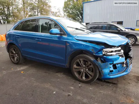 2016 Audi Q3 Prestige VIN WA1GFCFS1GR003366 фото 4