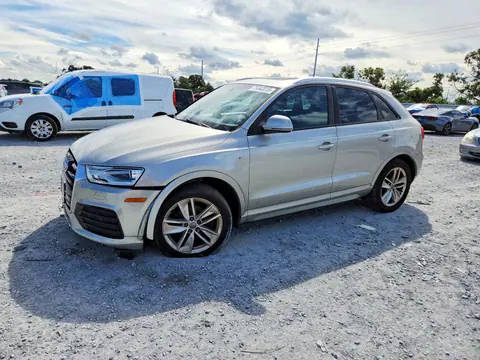 WA1ECCFS6JR007579 — 2018 Audi Q3, Передняя часть (Front End), фото до ремонта