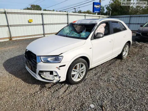 WA1ECCFS5JR014328 — 2018 Audi Q3, Верхняя часть / Крыша, фото до ремонта