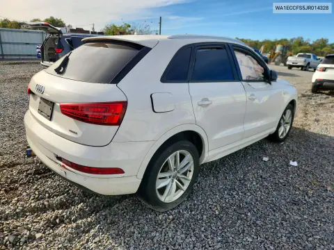 2018 Audi Q3 Premium VIN WA1ECCFS5JR014328 фото 3