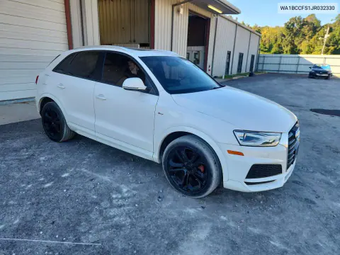 2018 Audi Q3 Premium VIN WA1BCCFS1JR032330 фото 4