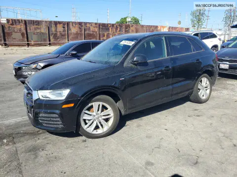 WA1BCCFS6JR007696 — 2018 Audi Q3, Передняя часть, фото до ремонта