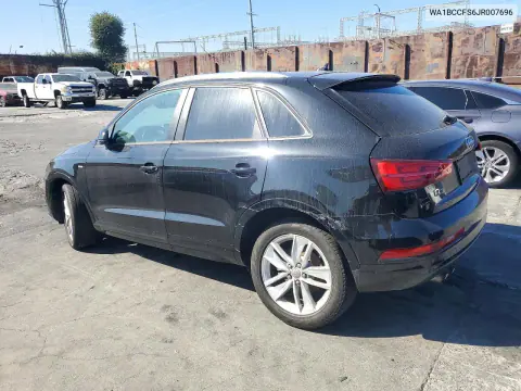 2018 Audi Q3 Premium VIN WA1BCCFS6JR007696 фото 2