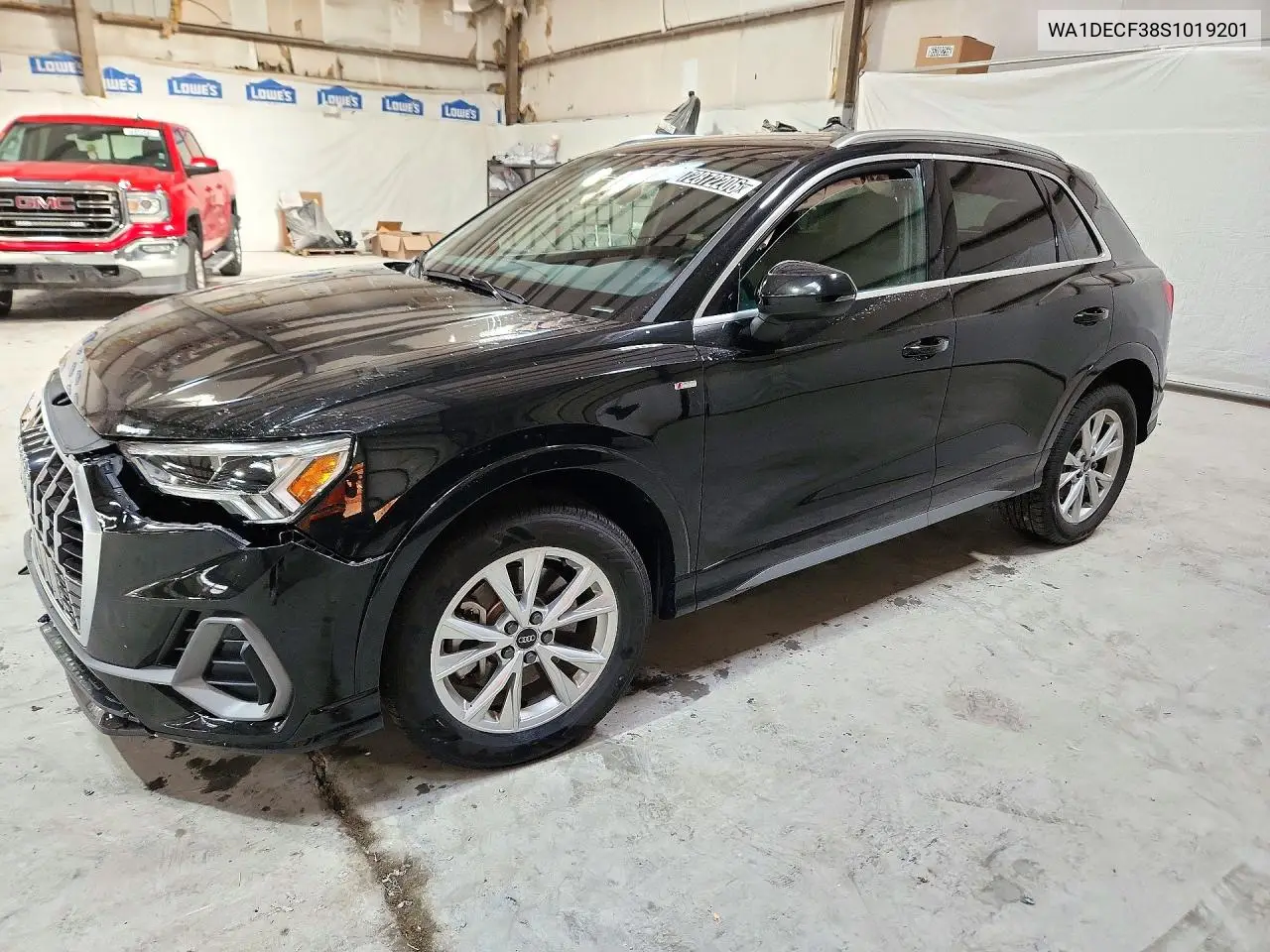 WA1DECF38S1019201 Audi Q3 2025 — повреждение Передняя часть, фото до ремонта