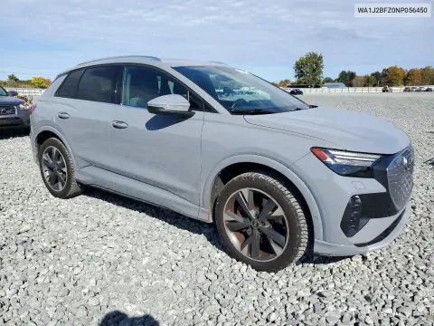 2022 Audi Q4 E-Tron Prestige VIN WA1J2BFZ0NP056450 фото 4