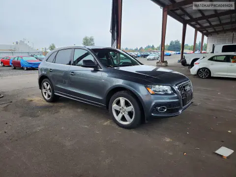 2012 Audi Q5 Premium Plus VIN WA1DKAFP4CA049426 фото 4