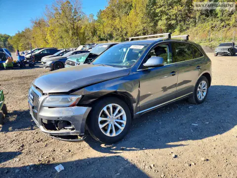 WA1LFAFP0DA048792 — 2013 Audi Q5, Передняя часть, фото до ремонта
