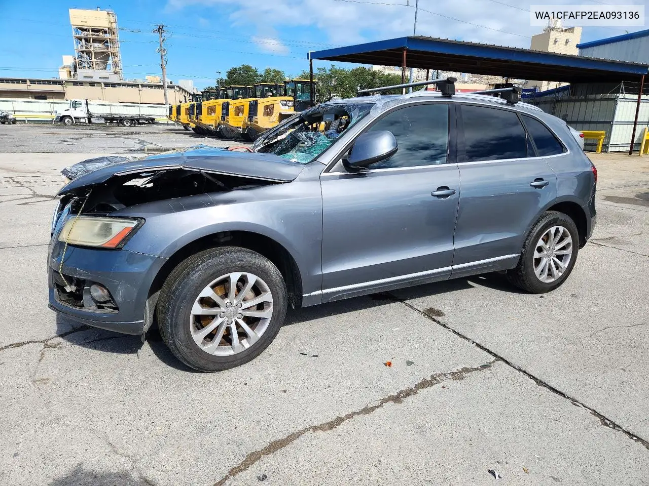 2014 Audi Q5 Premium VIN WA1CFAFP2EA093136 фото 1