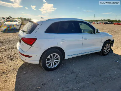 2014 Audi Q5 Premium Plus VIN WA1LFAFP2EA067524 фото 3