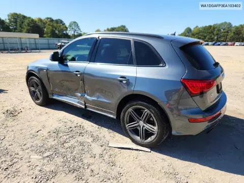 2014 Audi Q5 Premium Plus VIN WA1DGAFP3EA103402 фото 2