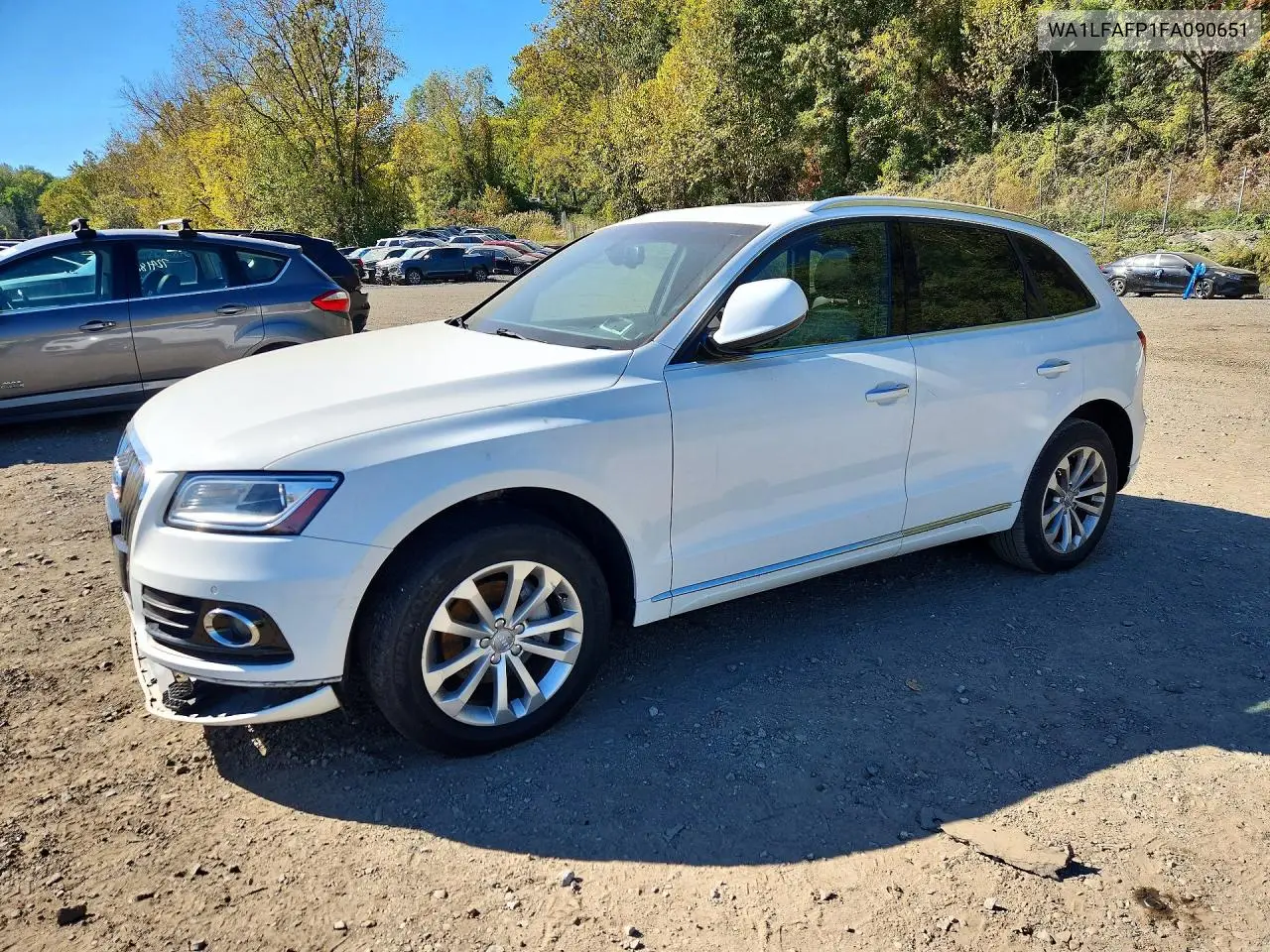 2015 Audi Q5 Premium Plus VIN WA1LFAFP1FA090651 фото 1