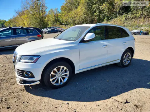 WA1LFAFP1FA090651 — 2015 Audi Q5, Передняя часть, фото до ремонта