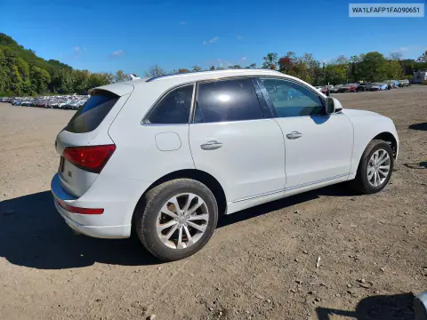2015 Audi Q5 Premium Plus VIN WA1LFAFP1FA090651 фото 3