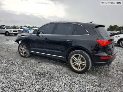 2015 Audi Q5 Premium Plus VIN WA1LFAFP0FA118343 фото 2