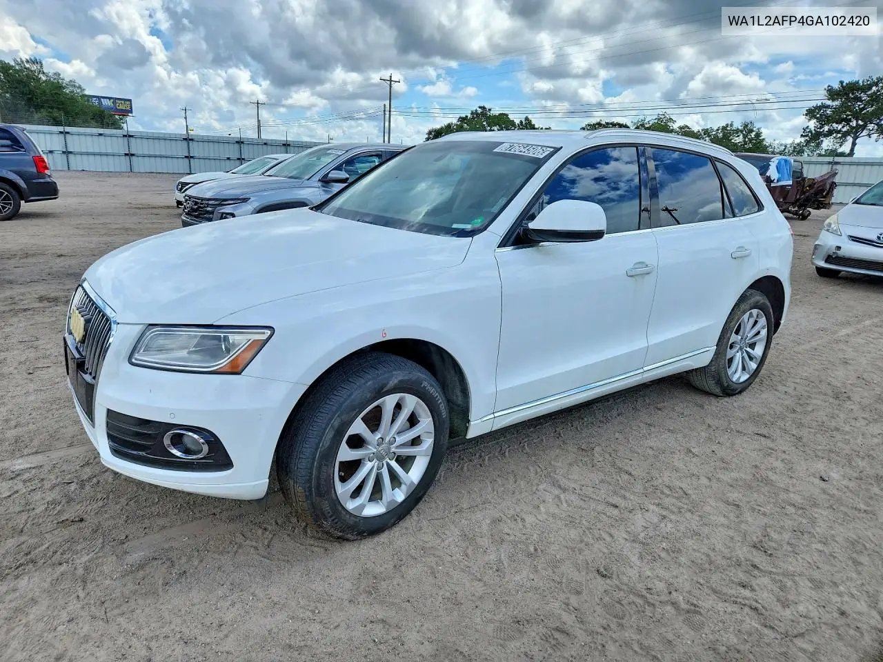 WA1L2AFP4GA102420 Audi Q5 2016 — повреждение Механические повреждения, фото до ремонта