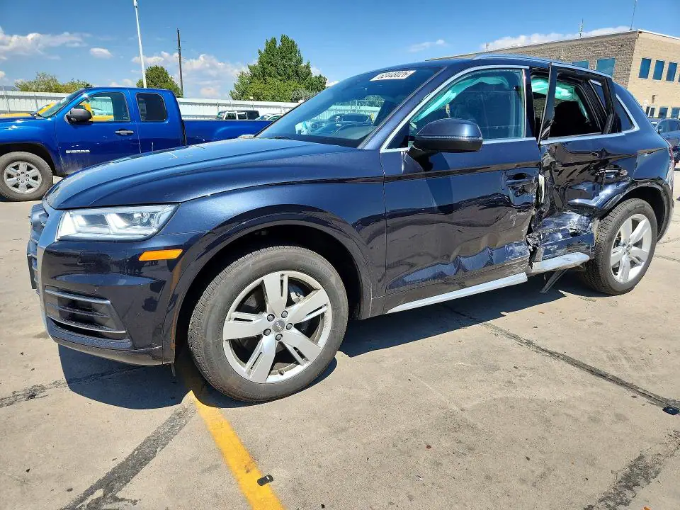 WA1BNAFY8J2216286 Audi Q5 2018 — повреждение Боковая часть, фото до ремонта