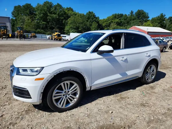 WA1BNAFY2J2210063 — 2018 Audi Q5, Передняя часть (Front End), фото до ремонта